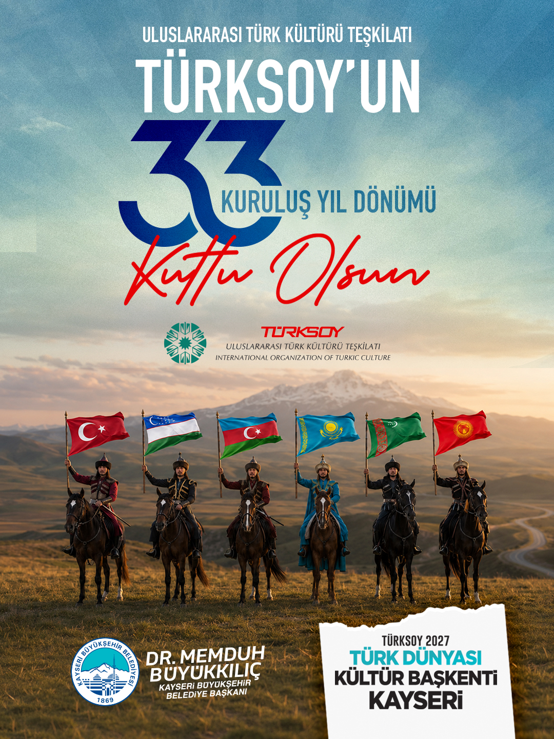 TÜRKSOY, TÜRK DÜNYASININ ORTAK HAFIZASI VE KARDEŞLİK KÖPRÜSÜDÜR